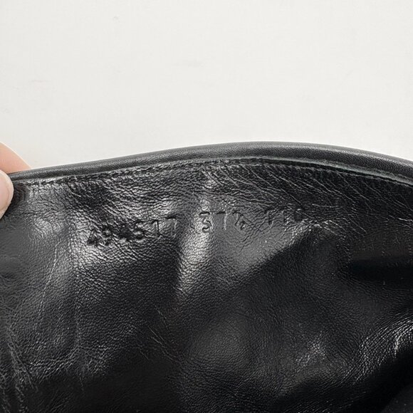 Gucci Microguccissima Leather Ankle Boots Black Size 37.5 / 7.5 - Picture 12 of 13